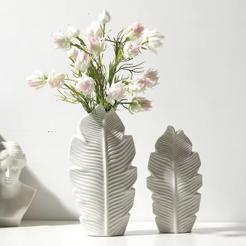 Briora Nordic Leaf Ceramic Vase