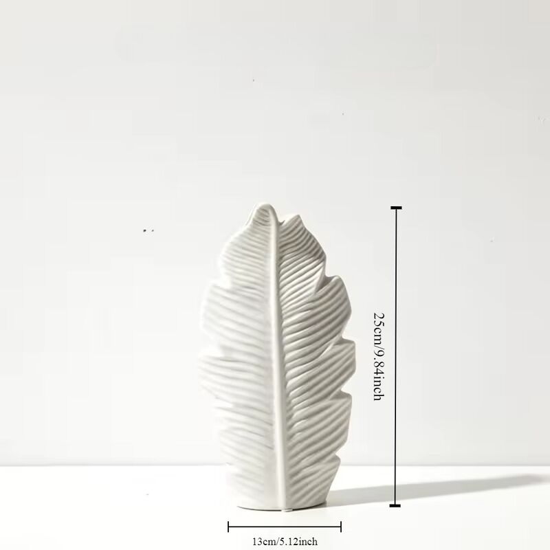 Briora Nordic Leaf Ceramic Vase